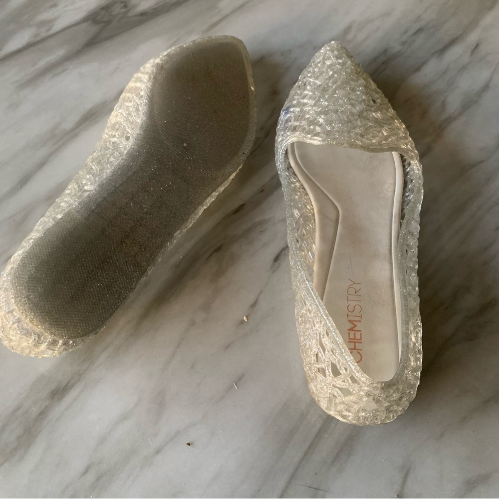 Chemistry Women's Transparent Flats